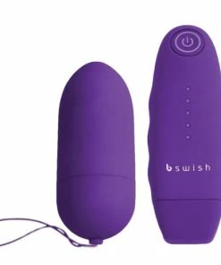 Buy 🔔 Remote Control Sex Toys B Swish – Bnaughty Classic Unleashed Vibrating Bullet Purple 🎉