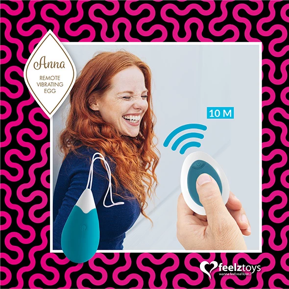 Hot Sale 😍 Remote Control Sex Toys FeelzToys – Anna Rechargeable Vibrating Egg Remote Deep Green 👏 5 Hot Sale 😍 Remote Control Sex Toys FeelzToys – Anna Rechargeable Vibrating Egg Remote Deep Green 👏 - Image 5