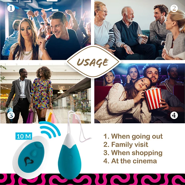 Hot Sale 😍 Remote Control Sex Toys FeelzToys – Anna Rechargeable Vibrating Egg Remote Deep Green 👏 6 Hot Sale 😍 Remote Control Sex Toys FeelzToys – Anna Rechargeable Vibrating Egg Remote Deep Green 👏 - Image 6