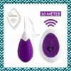 Flash Sale 🎉 Remote Control Sex Toys FeelzToys – Anna Rechargeable Vibrating Egg Remote Deep Purple 👏