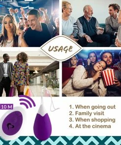 Flash Sale 🎉 Remote Control Sex Toys FeelzToys – Anna Rechargeable Vibrating Egg Remote Deep Purple 👏 -Bullet Vibrators Sale unnamed file 1080