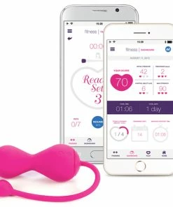 Budget 😉 Love Balls LoveLife By OhMiBod – Krush App Connected Bluetooth Kegel Pink 😀