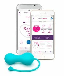 Cheap 🌟 App Controlled Sex Toys LoveLife By OhMiBod – Krush App Connected Bluetooth Kegel Turquoise 🥰