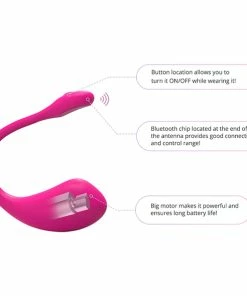 Cheap 🧨 Camming Sex Toys For Her Lovense Lush 2 Bluetooth Rechargeable Love Egg Vibrator ❤️ -Bullet Vibrators Sale unnamed file 278
