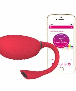 Cheap ✔️ Best Couples Sex Toys Magic Motion Fugu Red Clitoral Vibe App Control ✨