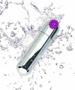 Hot Sale 🔥 PleasureStore Silver Rose Rechargeable Bullet Vibrator 😉 -Bullet Vibrators Sale unnamed file 381