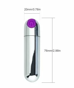 Hot Sale 🔥 PleasureStore Silver Rose Rechargeable Bullet Vibrator 😉 -Bullet Vibrators Sale unnamed file 382