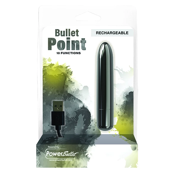 Best deal π₯° PowerBullet β Bullet Point 4 Inch 10 Function Vibrator Black π― 2 Best deal π₯° PowerBullet β Bullet Point 4 Inch 10 Function Vibrator Black π― - Image 2