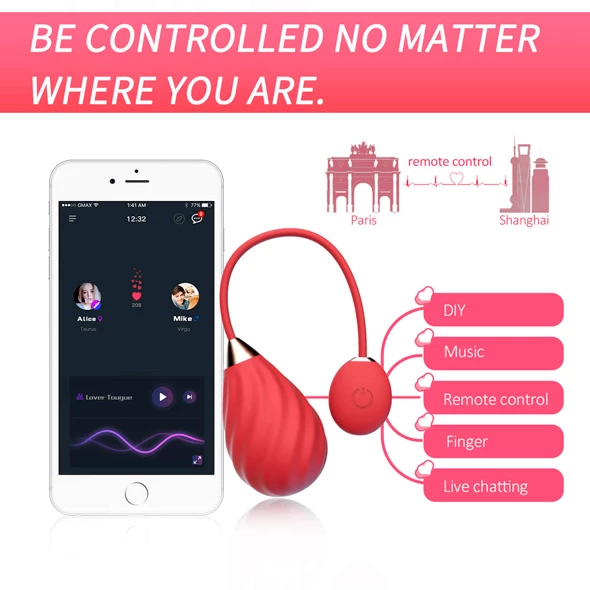 Outlet π Best Couples Sex Toys Magic Motion Magic Sundae App Controlled Love Egg Red β€οΈ 7 Outlet π Best Couples Sex Toys Magic Motion Magic Sundae App Controlled Love Egg Red β€οΈ - Image 7