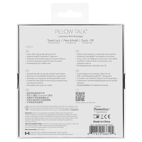Outlet β Pillow Talk β Flirty Mini Massager Pink π 10 Outlet β Pillow Talk β Flirty Mini Massager Pink π - Image 10