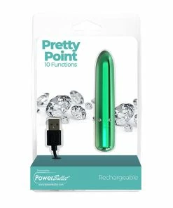 Hot Sale ✨ PowerBullet – Pretty Point 10 Function Rechargeable Teal Bullet Vibrator 👏 -Bullet Vibrators Sale unnamed file 548