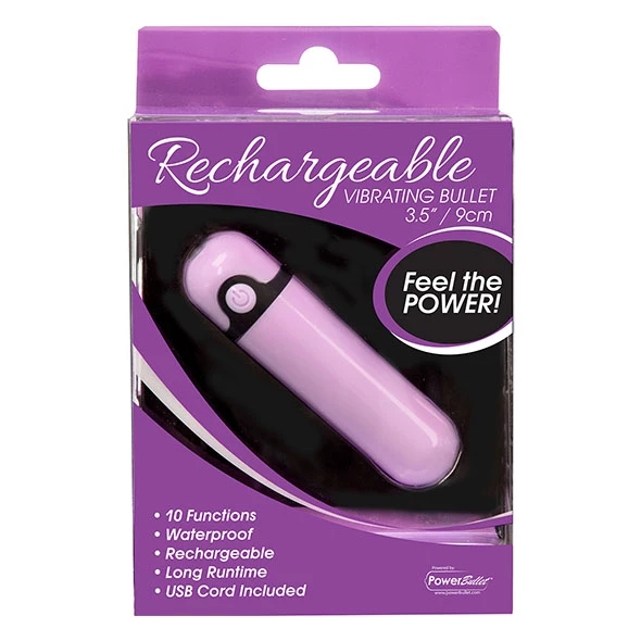 Promo 𧨠PowerBullet β Rechargeable 10 Function Purple Bullet Vibrator π 6 Promo 𧨠PowerBullet β Rechargeable 10 Function Purple Bullet Vibrator π - Image 6