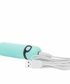 Best Pirce 🧨 PowerBullet – Rechargeable 10 Function Teal Bullet Vibrator 🔔 -Bullet Vibrators Sale unnamed file 563