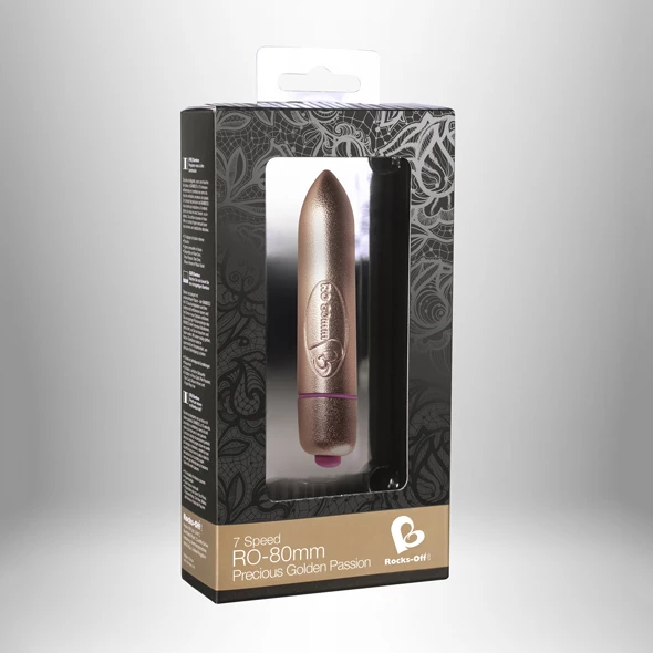 Cheapest 𧨠Rocks Off Rocks-Off 7 Speed Gold Bullet Vibrator ⨠2 Cheapest 𧨠Rocks Off Rocks-Off 7 Speed Gold Bullet Vibrator ⨠- Image 2