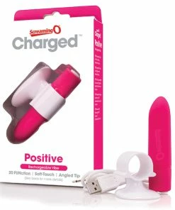 Best Sale 🎁 The Screaming O Screaming O Charged Positive Strawberry Bullet Vibe ✔️