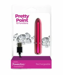 Deals 🤩 PowerBullet – Pretty Point 10 Function Rechargeable Pink Bullet Vibrator ✔️ -Bullet Vibrators Sale unnamed file 672