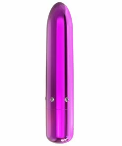 Cheap ❤️ PowerBullet – Pretty Point 10 Function Rechargeable Purple Bullet Vibrator 👍