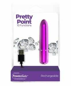 Cheap ❤️ PowerBullet – Pretty Point 10 Function Rechargeable Purple Bullet Vibrator 👍 -Bullet Vibrators Sale unnamed file 680