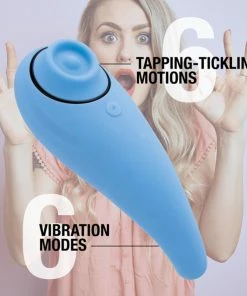 Best Pirce 😍 FeelzToys – Femmegasm Tapping & Tickling Vibrator Turquoise 🥰 -Bullet Vibrators Sale unnamed file 738