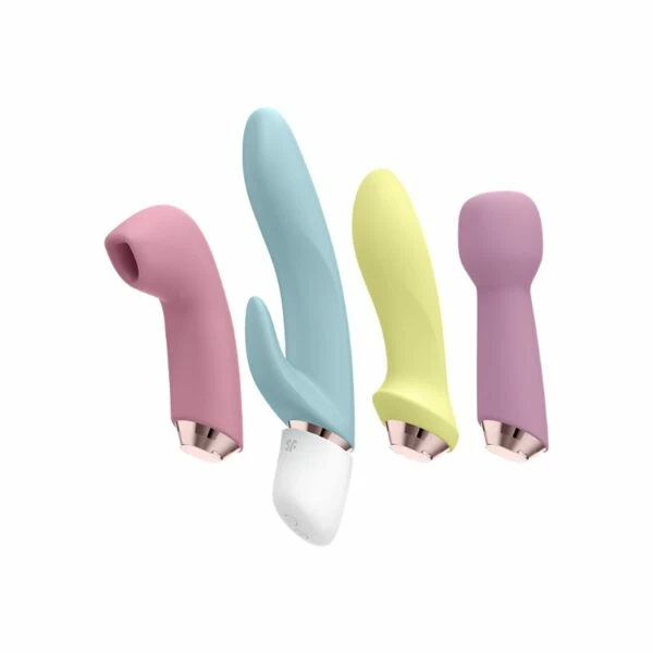 Cheap ๐ Prostate Massagers Satisfyer โ Marvelous Four Multicolor Air Pulse Vibrator Set ๐ฅฐ 1 Cheap ๐ Prostate Massagers Satisfyer โ Marvelous Four Multicolor Air Pulse Vibrator Set ๐ฅฐ