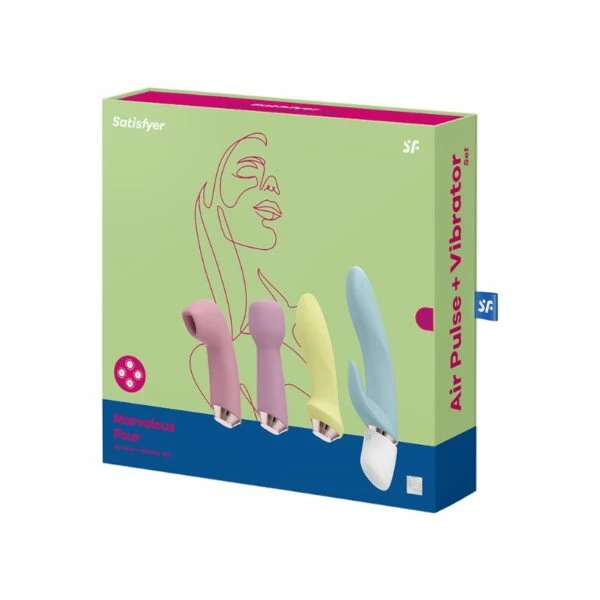 Cheap ๐ Prostate Massagers Satisfyer โ Marvelous Four Multicolor Air Pulse Vibrator Set ๐ฅฐ 6 Cheap ๐ Prostate Massagers Satisfyer โ Marvelous Four Multicolor Air Pulse Vibrator Set ๐ฅฐ - Image 6
