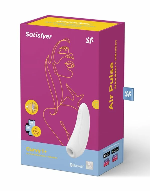 Cheap π Best Couples Sex Toys Satisfyer Curvy 1+ White App Controlled Clitoral Vibrator β€οΈ 7 Cheap π Best Couples Sex Toys Satisfyer Curvy 1+ White App Controlled Clitoral Vibrator β€οΈ - Image 7